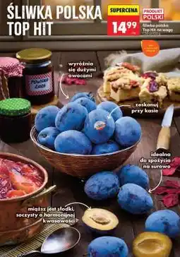 Biedronka Śliwka polska Top Hit oferta