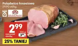 Delikatesy Centrum Polędwica łososowa Kabanos oferta