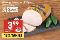 Delikatesy Centrum Pierś gotowana z indyka Lukosz oferta