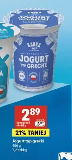Delikatesy Centrum Jogurt typ grecki Kanka oferta