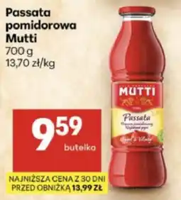 Delikatesy Centrum Passata pomidorowa Mutti oferta