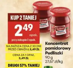 Delikatesy Centrum Koncentrat pomidorowy Pudliszki oferta