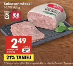 Delikatesy Centrum Salceson włoski JBB oferta
