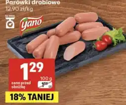 Delikatesy Centrum Parówki drobiowe yano oferta