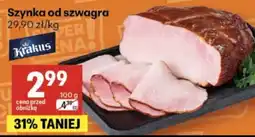 Delikatesy Centrum Szynka od szwagra Krakus oferta