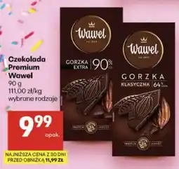 Delikatesy Centrum Czekolada Premium Wawel oferta