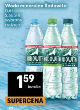 Delikatesy Centrum Woda mineralna Rodowita oferta