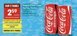 Delikatesy Centrum Napój Coca-Cola, Sprite, Fanta oferta
