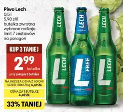 Delikatesy Centrum Piwo Lech oferta