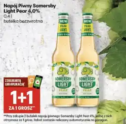 Delikatesy Centrum Napój Piwny Somersby Light Pear oferta