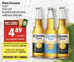 Delikatesy Centrum Piwo Corona oferta