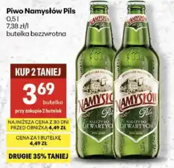 Delikatesy Centrum Piwo Namysłów Pils oferta