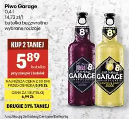 Delikatesy Centrum Piwo Garage oferta
