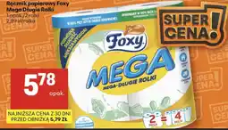 Delikatesy Centrum Ręcznik papierowy Foxy Mega Długie Rolki oferta