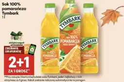 Delikatesy Centrum Sok 100% pomarańcza Tymbark oferta
