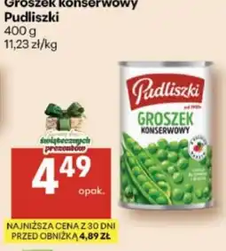 Delikatesy Centrum Groszek konserwowy Pudliszki oferta