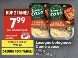 Delikatesy Centrum Lasagne bolognese Come a casa oferta