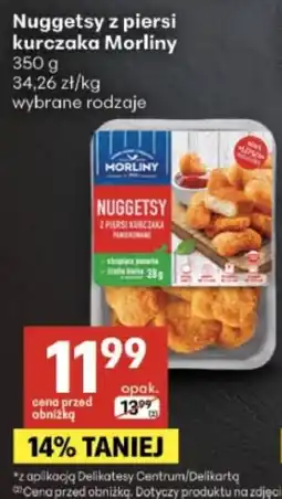 Delikatesy Centrum Nuggetsy z piersi kurczaka Morliny oferta