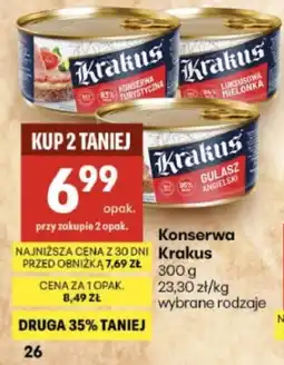 Delikatesy Centrum Konserwa Krakus oferta