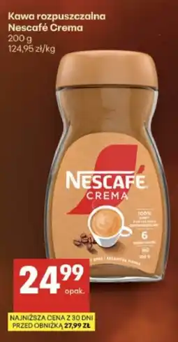 Delikatesy Centrum Kawa rozpuszczalna Nescafé Crema oferta