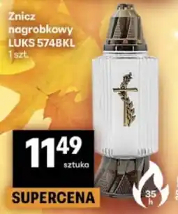 Delikatesy Centrum Znicz nagrobkowy LUKS 574BKL oferta