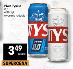 Delikatesy Centrum Piwo Tyskie oferta