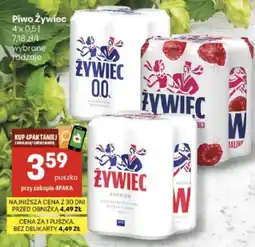 Delikatesy Centrum Piwo Żywiec oferta