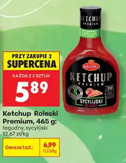 Biedronka Ketchup Róleski Premium oferta