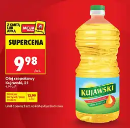 Biedronka Olej rzepakowy Kujawski oferta