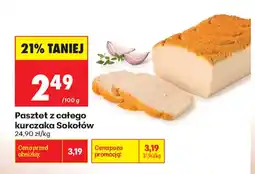 Biedronka Pasztet z całoego kurczaka Sokołów oferta