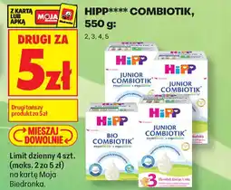 Biedronka Hipp Junior Combiotik oferta
