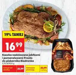 Biedronka Kaczka nadziewana jabłkami i pomarańczami Prosto do piekarnika oferta