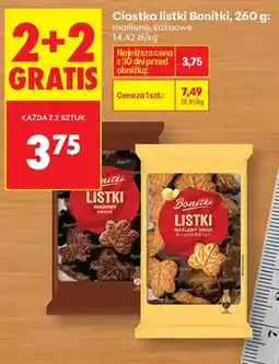 Biedronka Bonitki Listki Maslane oferta
