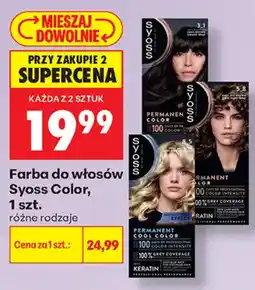 Biedronka Farba do włosów Syoss Color oferta