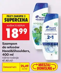 Biedronka Szampon do włosów Head&Shoulders oferta