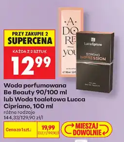 Biedronka Woda perfumowana Be Beauty oferta