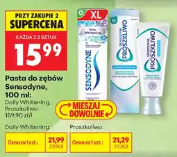 Biedronka Pasta do zębów Sensodyne oferta