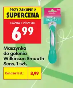 Biedronka Maszynka do golenia Wilkinson Smooth Sens oferta