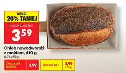 Biedronka Chleb nowodworski z makiem oferta