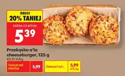 Biedronka Przekąska a'la cheeseburger oferta