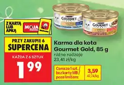 Biedronka Karma dla kota Gourmet Gold oferta