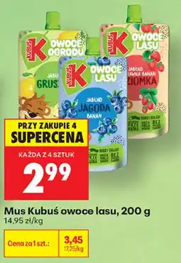 Biedronka Mus Kubuś owoce lasu oferta