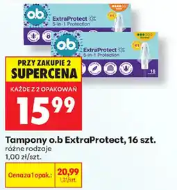 Biedronka Tampony o.b ExtraProtect oferta