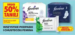 Biedronka Podpaski i chusteczki Femina oferta