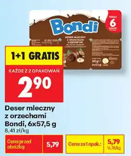 Biedronka Deser mleczny z orzechami Bondi oferta