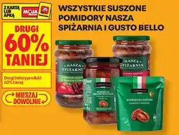 Biedronka Pomidory Suszone Nasza Spiżarnia i Gusto Bello oferta