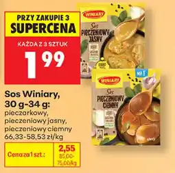 Biedronka Sos Winiary, pieczeniowy jasny, pieczeniowy ciemny oferta