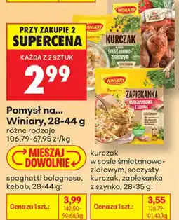 Biedronka Winiary Zapiękanka makaronowa z szynką oferta