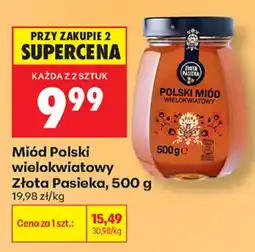 Biedronka Miód Polski wielokwiatowy Złota Pasieka oferta