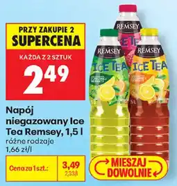 Biedronka Napój niegazowany Ice Tea Remsey oferta